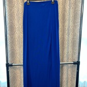 Blue Maxi Skirt